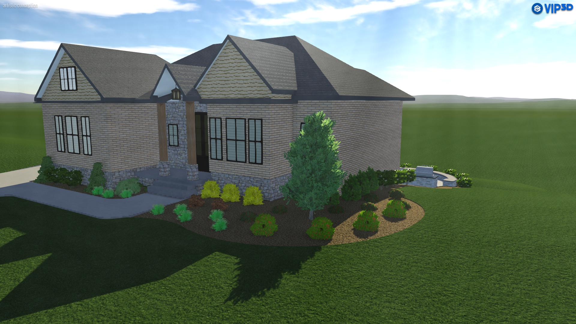 3D CAD Project Images – Hublar Pools and Outdoor Living